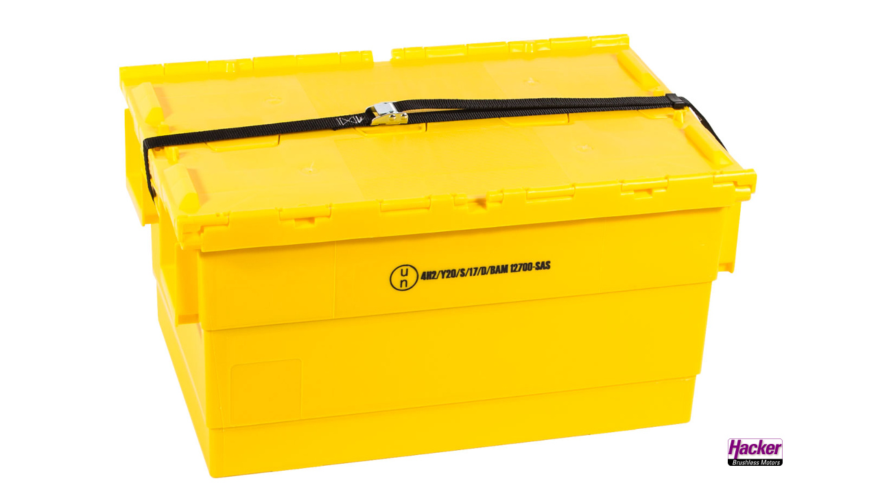 Mehrweg Sicherheitsbox für Lithium Akkus mit 45l Extover – RC Freak GmbH