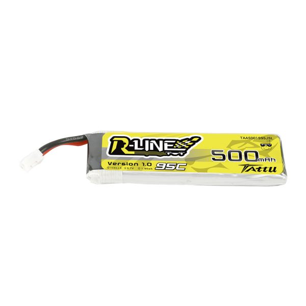 Tattu_R-Line_500mAh_1S_3.7V_95C_Lipo_Battery_with_PH2.0