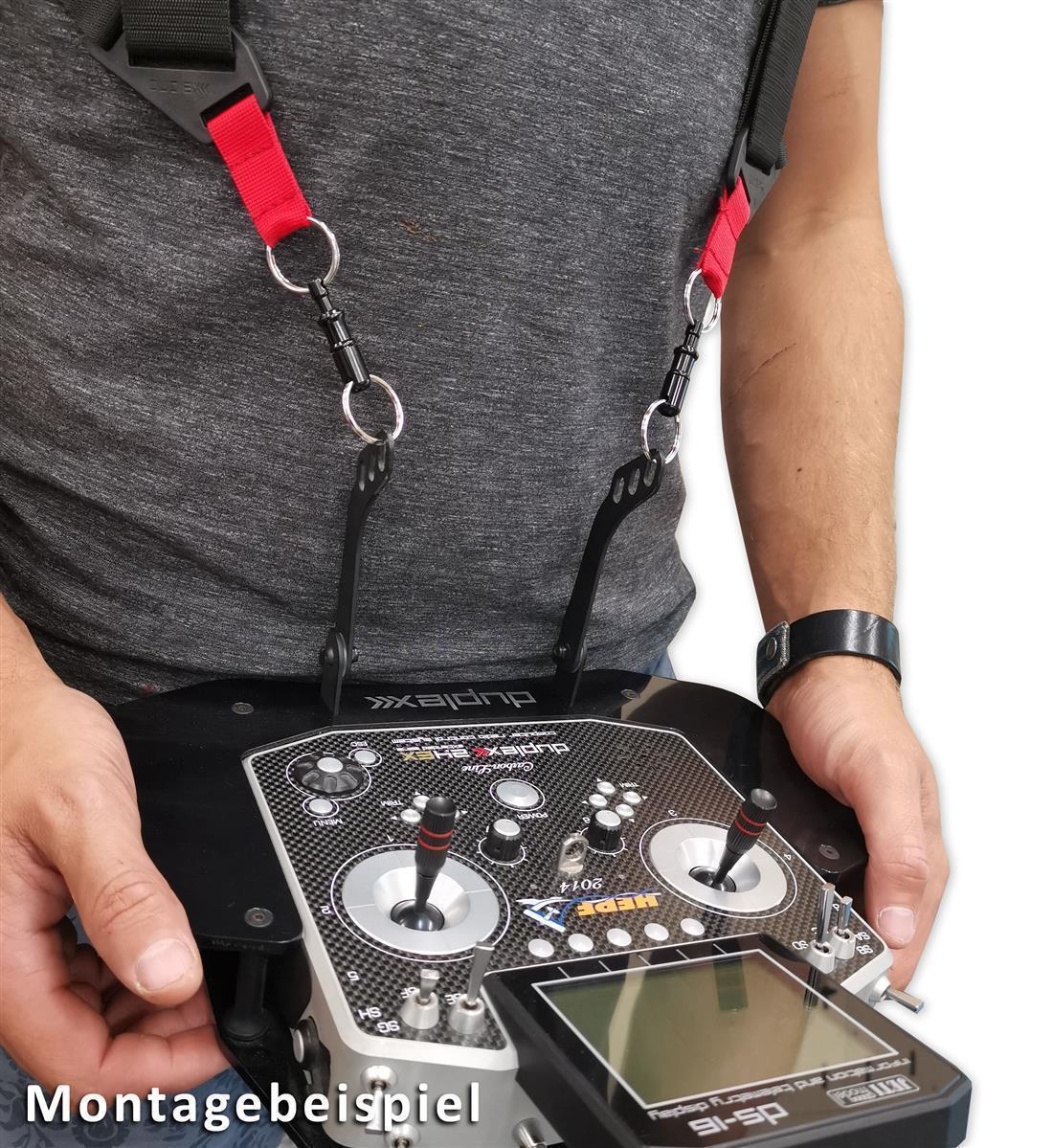 HEPF Kreuzgurt Schnellverschluss Montagebeispiel