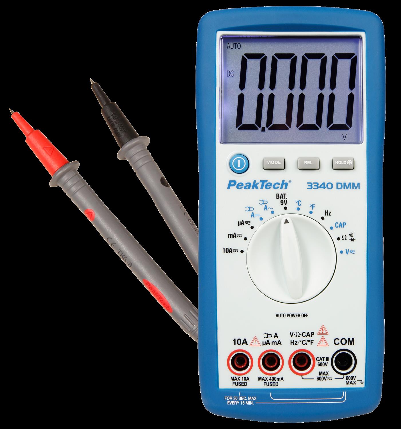Digital-Multimeter-PeakTech-3340-39-mm-Jumbo-Dis_4
