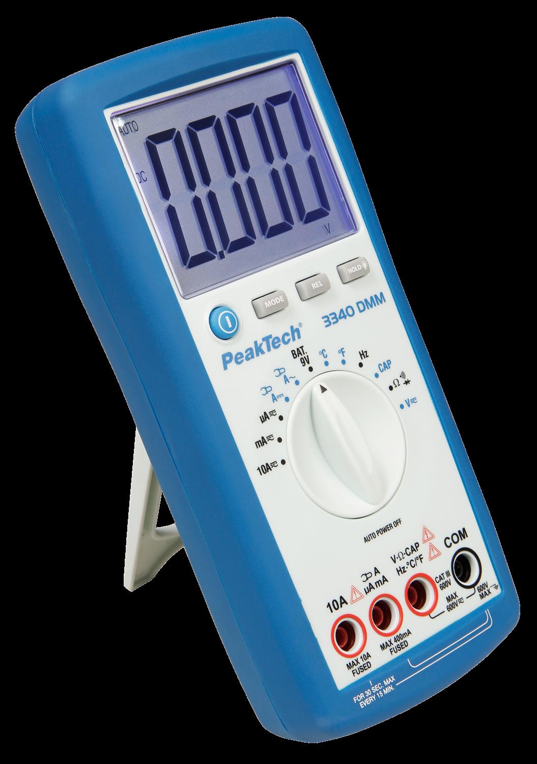 Digital-Multimeter-PeakTech-3340-39-mm-Jumbo-Dis_5