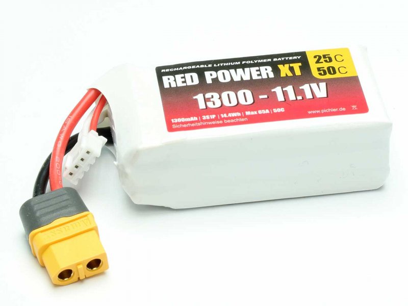 lipo-akku-red-power-xt-1300-111v