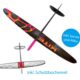 Kite Pink Gelb Orange geteilte Flaeche 1